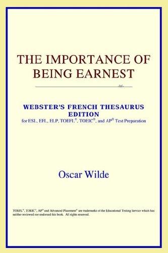 The Importance of Being Earnest