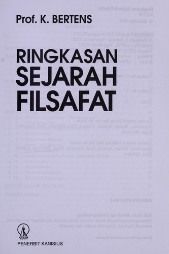 Ringkasan sejarat filsafat